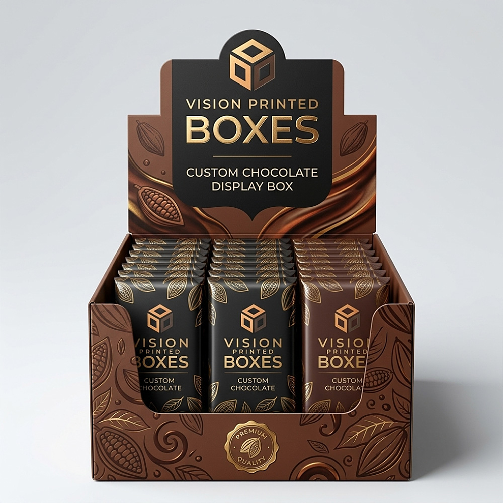 Custom Chocolate display boxes