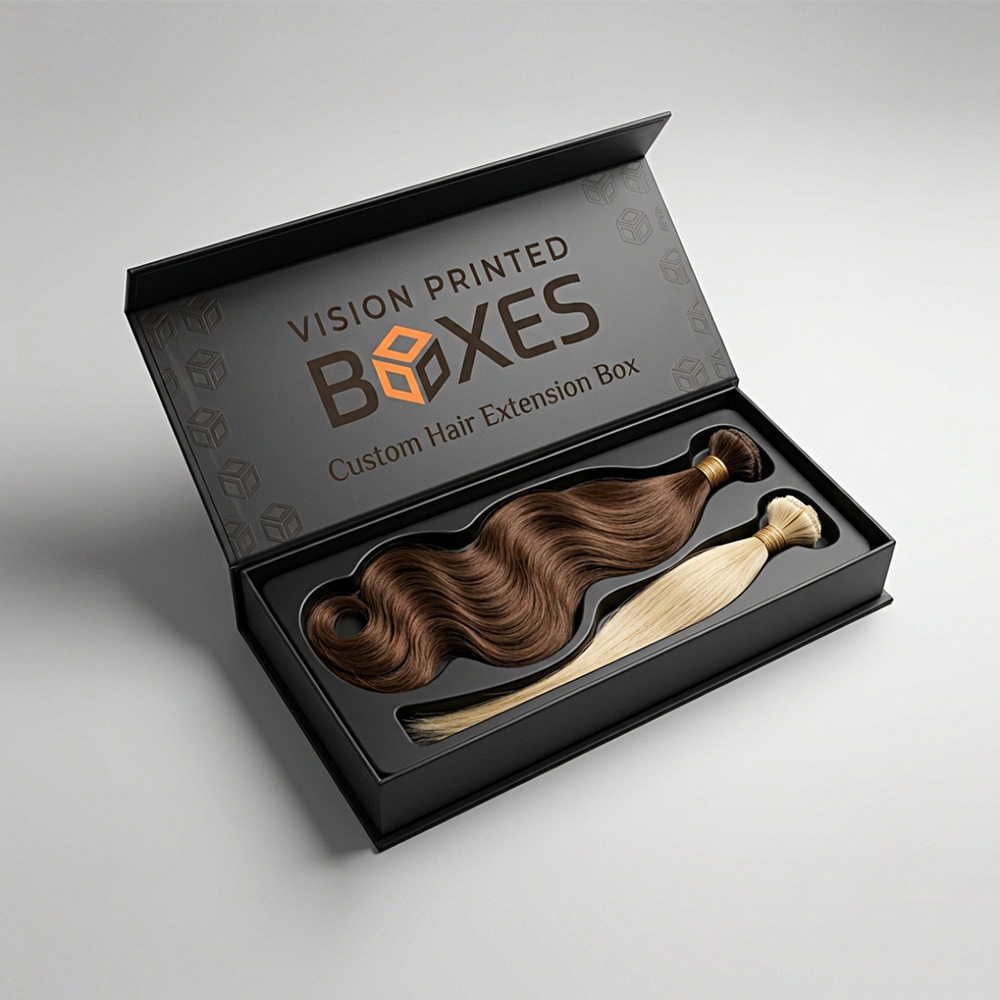 Custom Hair Extension Boxes