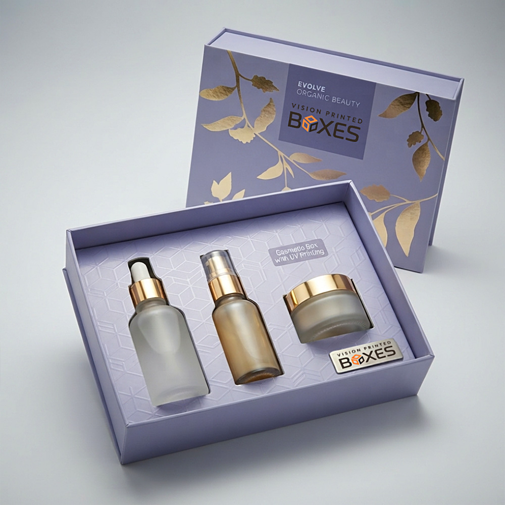 Cosmetic Boxes with UV Printing