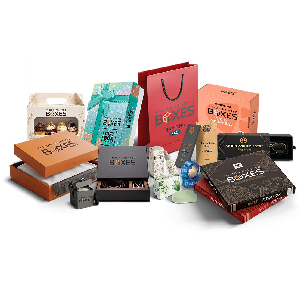Custom branded packaging boxes — Vision Printed Boxes