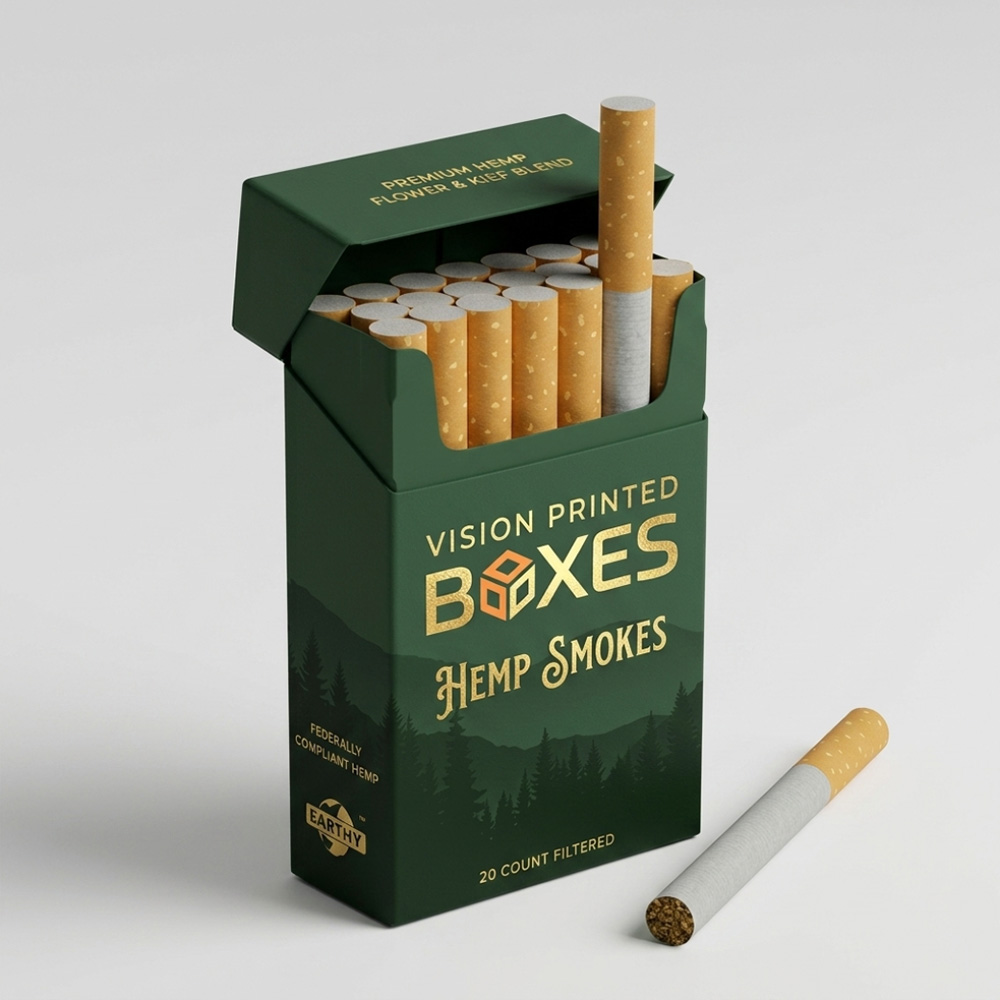 Hemp Cigarette Boxes
