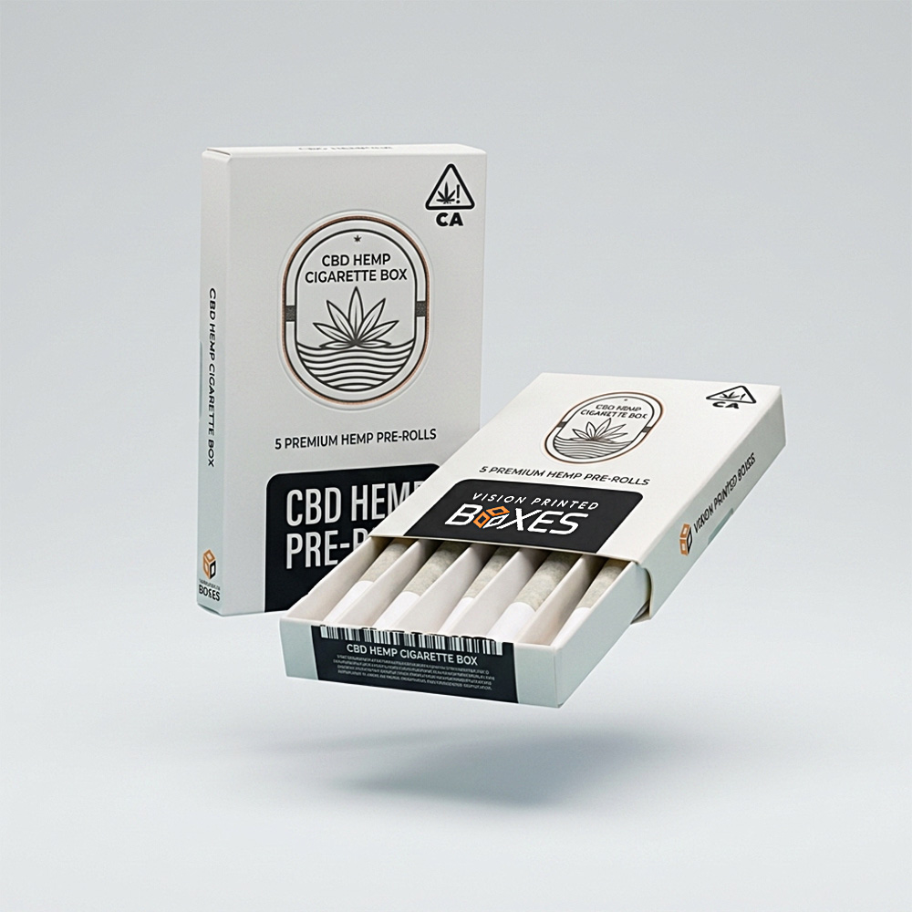 CBD Hemp Cigarette Boxes