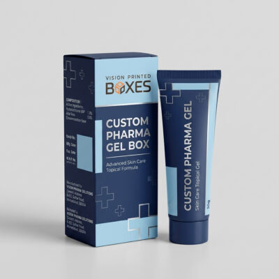 Custom Pharma Gel Boxes