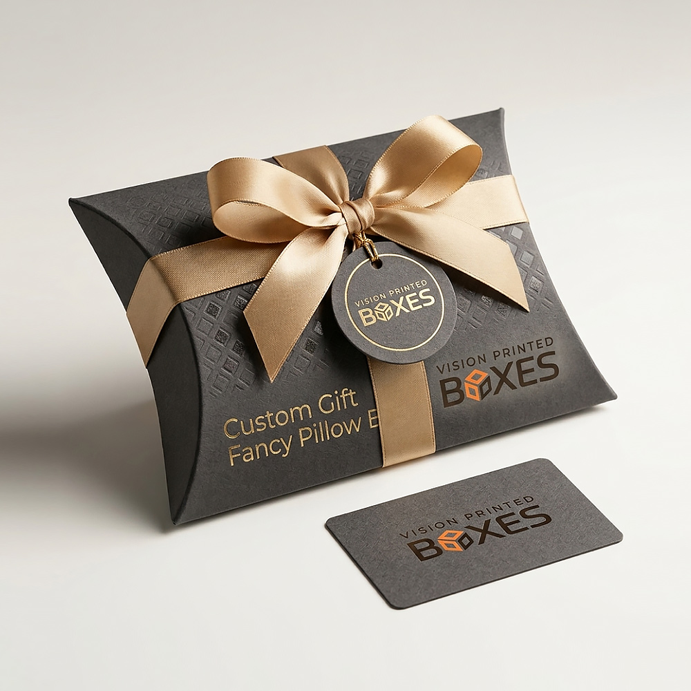 Custom Gift Fancy Pillow Boxes